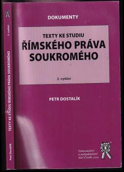 Texty ke studiu římského práva soukromého