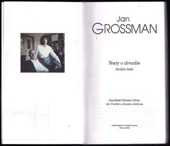 Jan Grossman: Texty o divadle