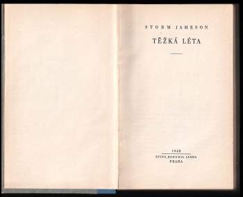 Jameson Margaret Storm: Těžká léta