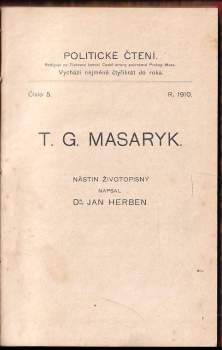 Jan Herben: T.G. Masaryk