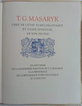 Kamil Krofta: T.G. Masaryk