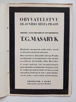 TGM - Věstník Hlavního města Prahy, ročník XLIV.