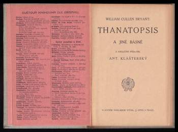 George Gordon Byron: Thanatopsis a jiné básně