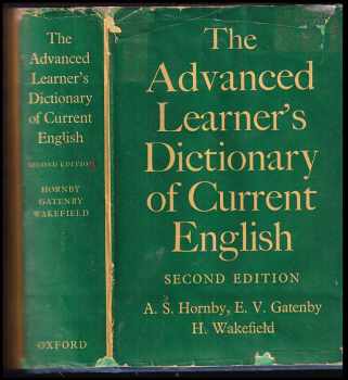 The concise Oxford dictionary of current english