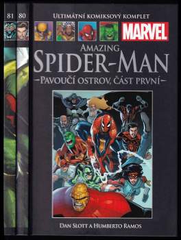 The amazing Spider-Man - Pavoučí ostrov - část první a druhá - Ultimátní komiksový komplet 80 a 81