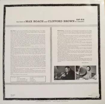 Clifford Brown And Max Roach: The Best Of Max Roach And Clifford Brown In Concert!