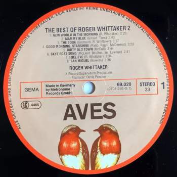 Roger Whittaker: The Best Of Roger Whittaker 2