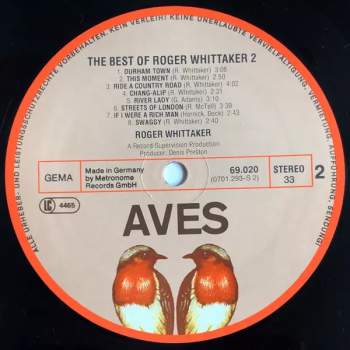 Roger Whittaker: The Best Of Roger Whittaker 2