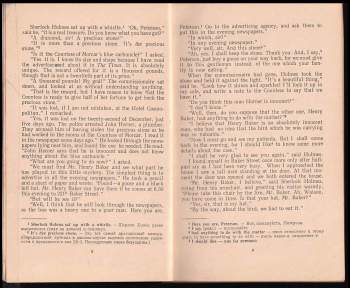 Arthur Conan Doyle: The blue carbuncle and other stories