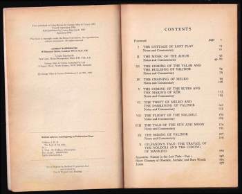 J. R. R Tolkien: The Book of Lost Tales 1 + 2