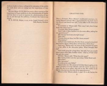 Erle Stanley Gardner: The Case of the Mischievous Doll
