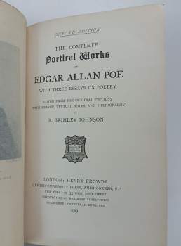 Edgar Allan Poe: The Complete Poetical Works