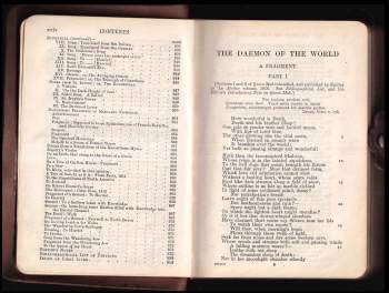 Percy Bysshe Shelley: The Complete  poetical works of Percy Bysshe Shelley