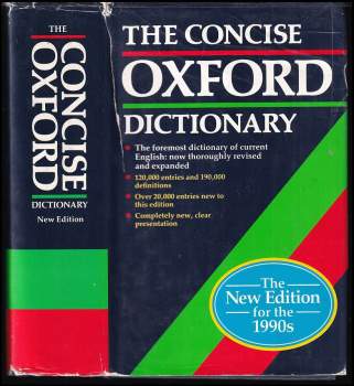 The Concise Oxford Dictionary of Current English