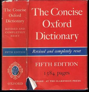 The Concise Oxford Dictionary