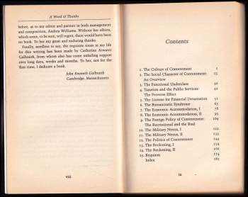 John Kenneth Galbraith: The Culture of Contentment (Penguin economics)