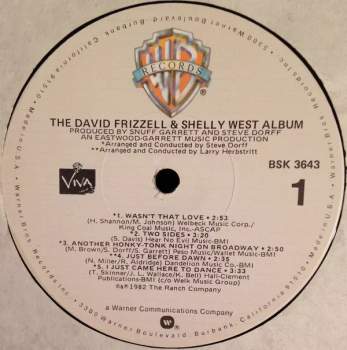 David West: The David Frizzell And Shelly West Album
