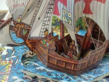 Eduard Škoda: The fleet of Christopher Columbus
