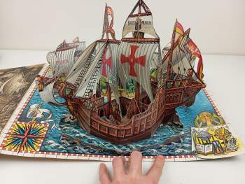 Vojtěch Kubašta: The fleet of Christopher Columbus