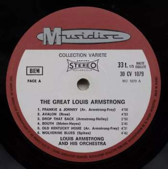 Louis Armstrong And His Orchestra: The Great Louis Armstrong