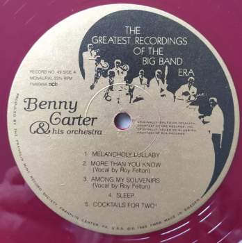 Various: The Greatest Recordings Of The Big Band Era 49/50 (2xLP + BOX + BOOKLET) (ČERVENÉ DESKY)