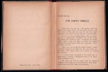 Oscar Wilde: The happy prince and other tales