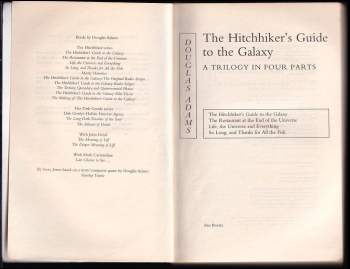 Douglas Adams: The Hitch Hiker's Guide to the Galaxy