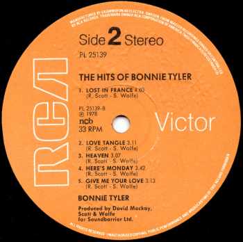 The Hits Of Bonnie Tyler