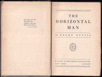 Helen Eustis: The Horizontal Man