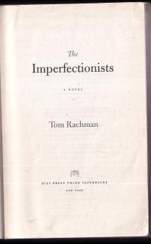 Tom Rachman: The Imperfectionists