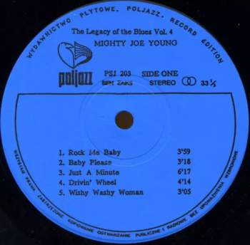 Mighty Joe Young: The Legacy Of The Blues Vol. 4