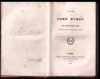 John Galt: The Life of Lord Byron
