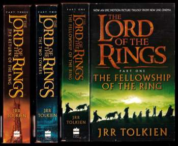 The Lord of the Rings 1 - 3 - The Fellowship of the Ring + The Two Towers + The Return of the King - KOMPLET PÁNA PRSTENŮ V AJ