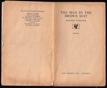 Agatha Christie: The Man in the Brown Suit