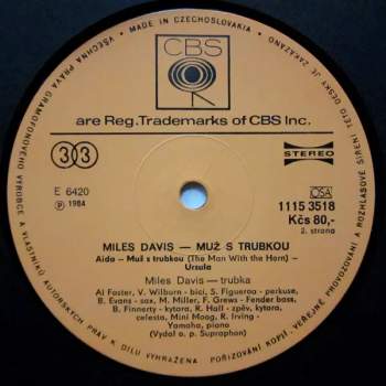 Miles Davis: The Man With The Horn = Muž S Trubkou