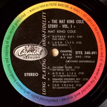 Nat King Cole: The Nat King Cole Story - Vol. 1