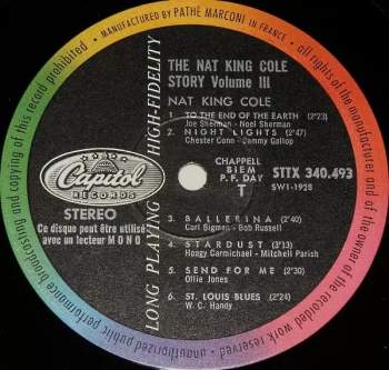 Nat King Cole: The Nat King Cole Story Vol. 3