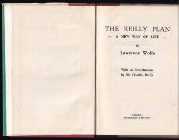 Lawrence Wolfe: The Reilly Plan