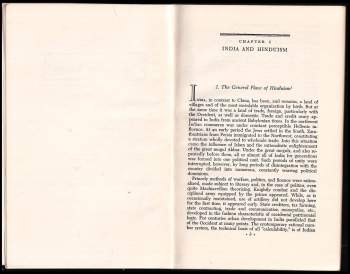 Max Weber: The religion of India