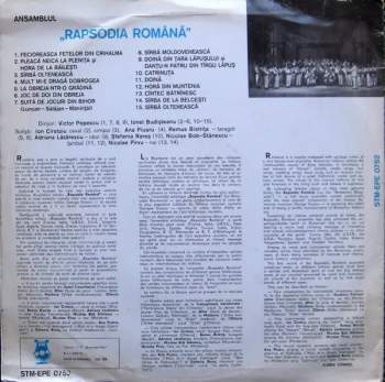 Ansamblul „Rapsodia Română”: The Romanian Folk Music Ensemble Rapsodia Română