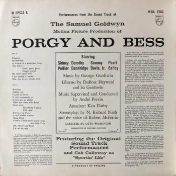 Samuel Goldwyn: The Samuel Goldwyn Motion Picture Production Of Porgy And Bess