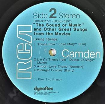 Living Strings: The Sound Of Music And Other Great Songs From The Movies  (2xLP)