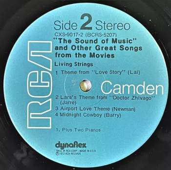 Living Strings: The Sound Of Music And Other Great Songs From The Movies  (2xLP)