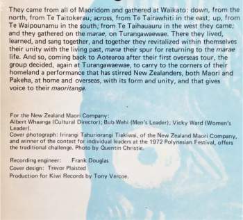 The New Zealand Maori Company: The Spirit Of Maoritanga
