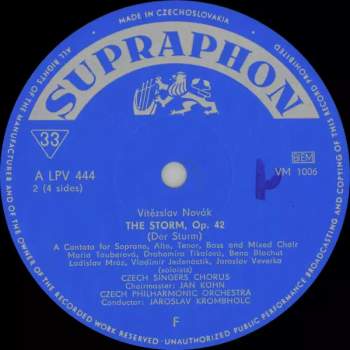 Vítězslav Novák: The Storm, Op. 42 (2xLP + BOX)