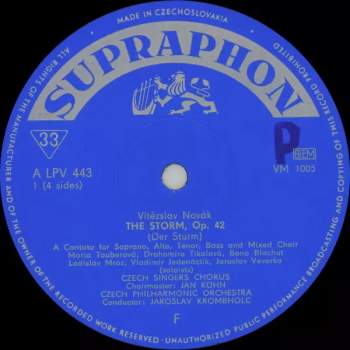 Vítězslav Novák: The Storm, Op. 42 (2xLP + BOX)