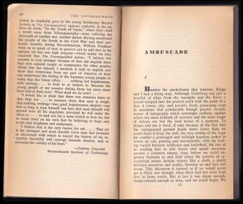 William Faulkner: The unvanquished