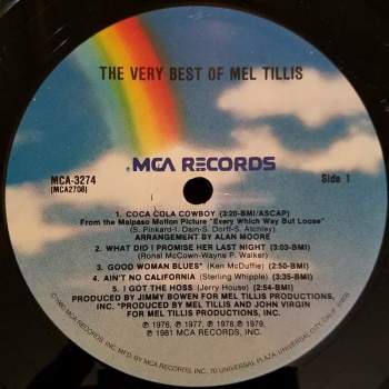 Mel Tillis: The Very Best Of Mel Tillis