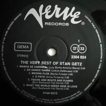 Stan Getz: The Very Best Of Stan Getz