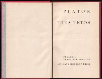 Platón: Theaitetos